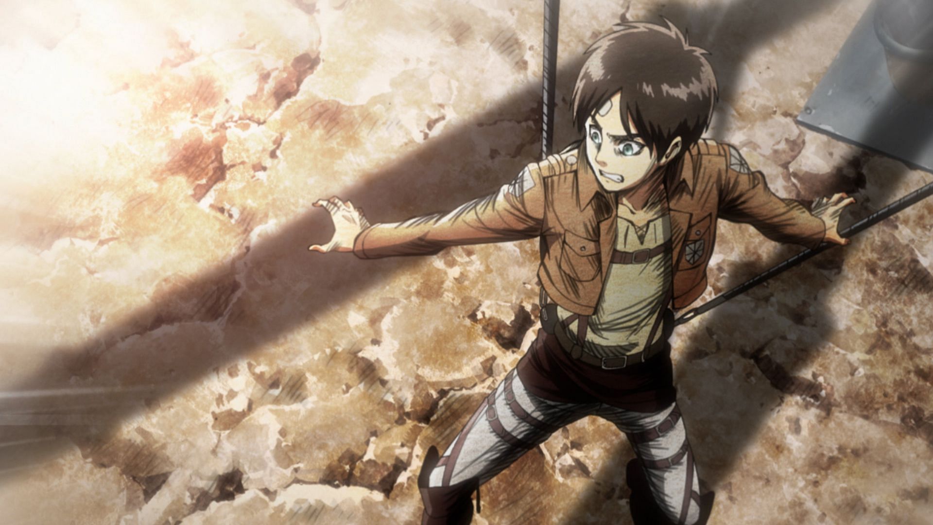 Attack on Titan (Image via Wit Studio/MAPPA)