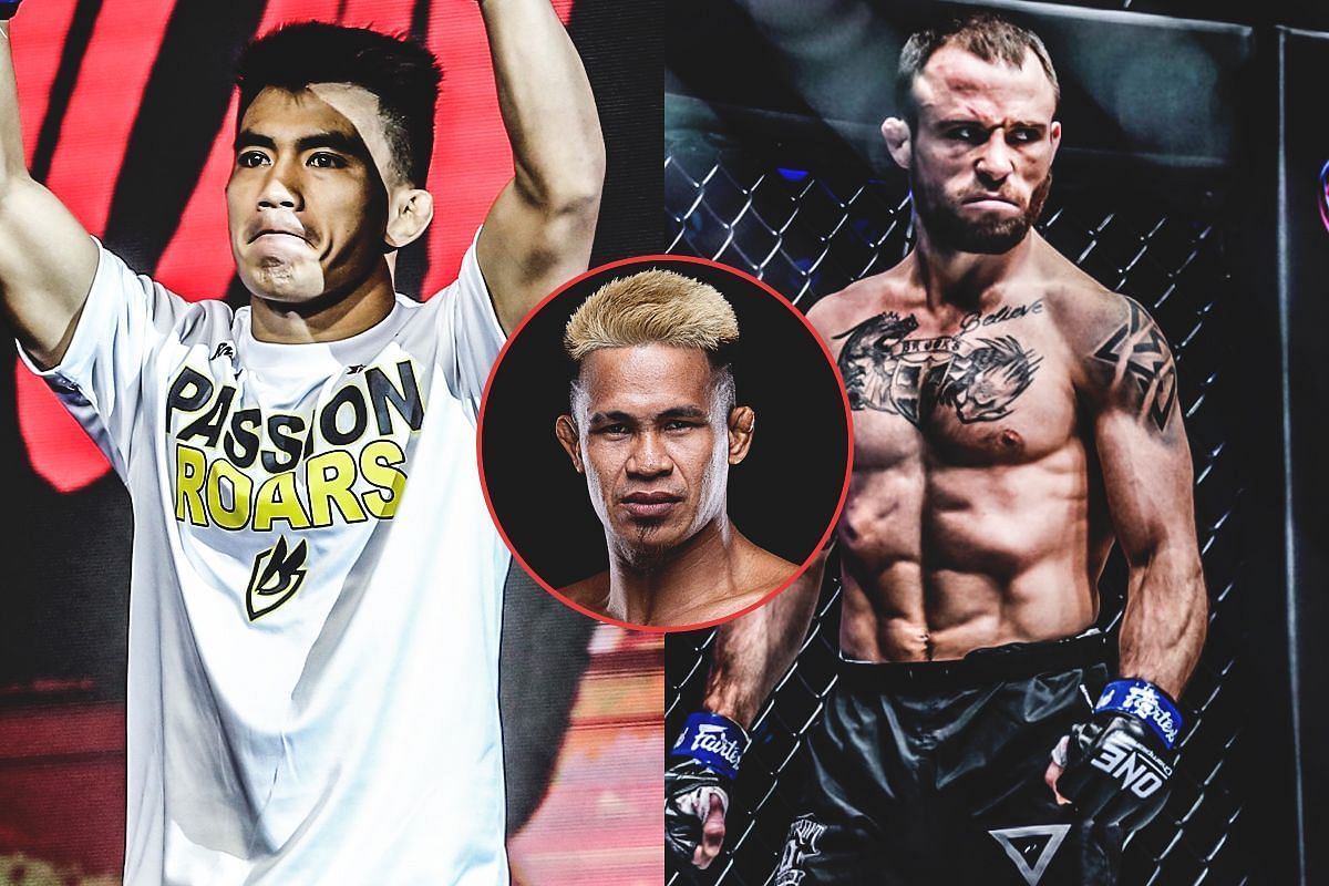 Joshua Pacio, Jeremy Miado, Jarred Brooks - Photo by ONE Championship