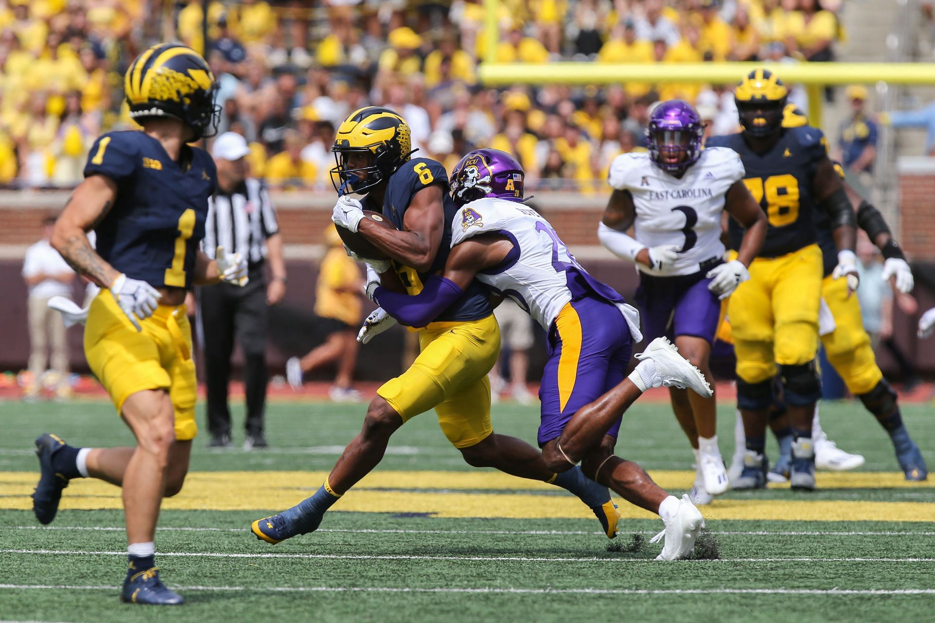 Shavon Revel at East Carolina at Michigan - Source: Getty