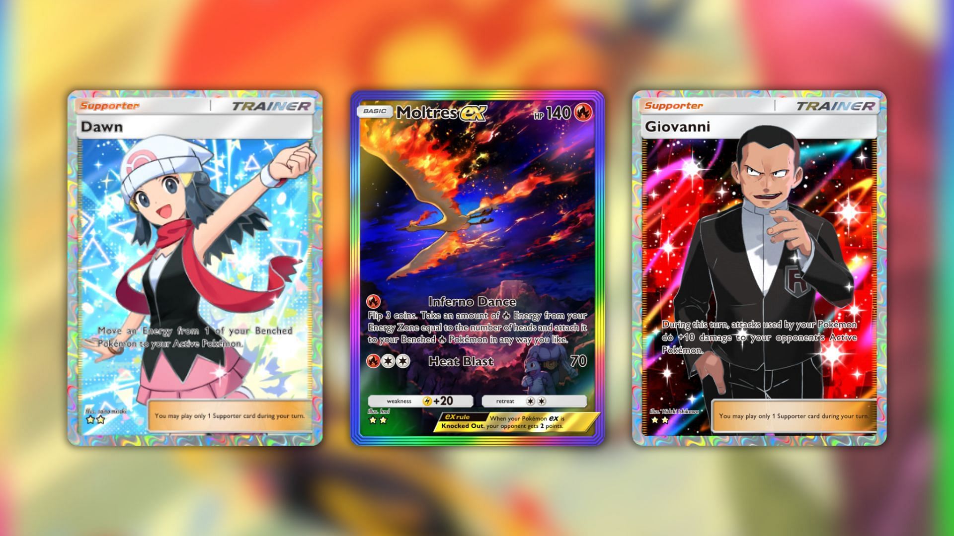 Cards best that support Infernape ex (Image via The Pokemon Company)