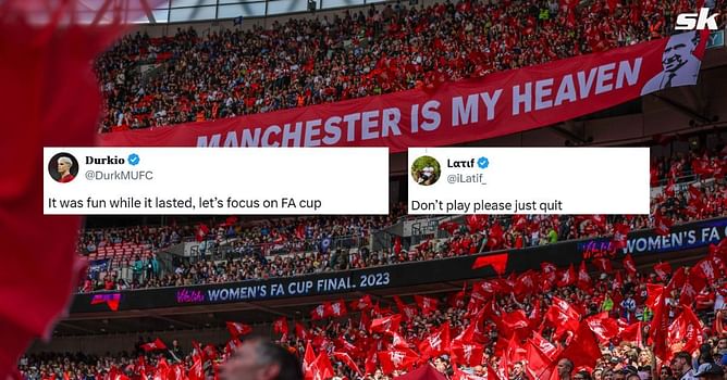 “Let’s focus on FA Cup”, “Don’t play please just quit” - Manchester United fans react as Red Devils learn opponent in Europa League last-16 draws