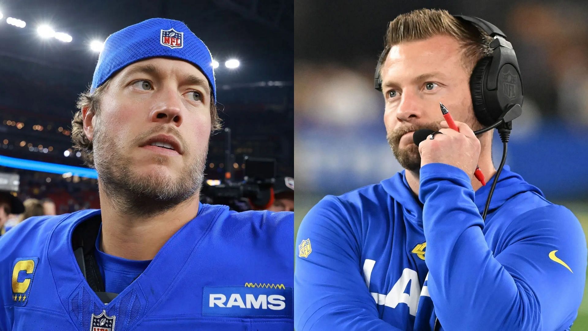 Sean McVay and Matthew Stafford have been toghether for four seasons now