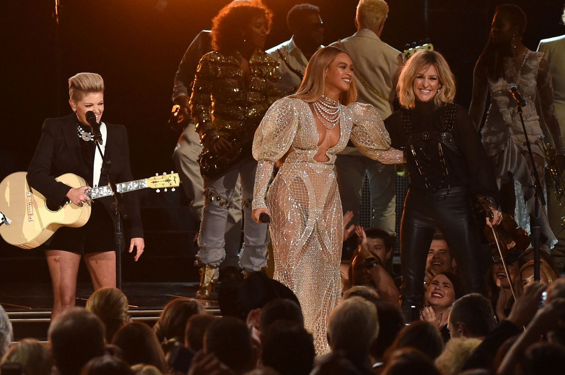 Beyonc&eacute; at the CMA Awards in 2016, Image via Getty