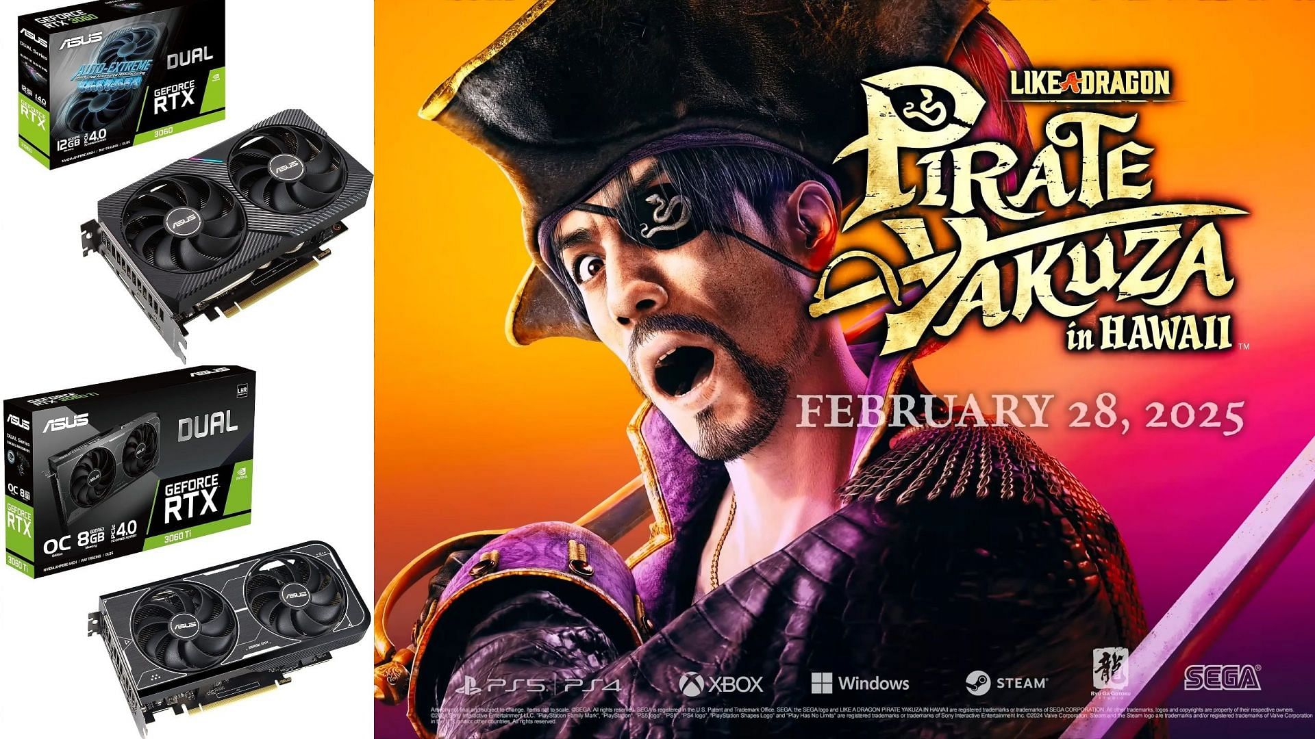 Picture of Like A Dragon: Pirate Yakuza in Hawaii with ASUS RTX 3060 and 3060 Ti