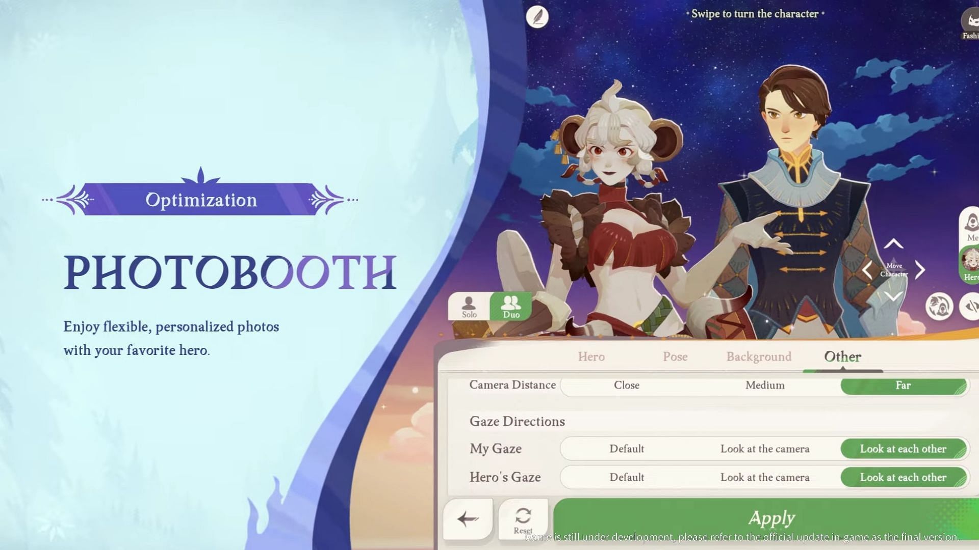 Lilith Games will make various upgrades to the Photobooth feature (Image via Lilith Games)