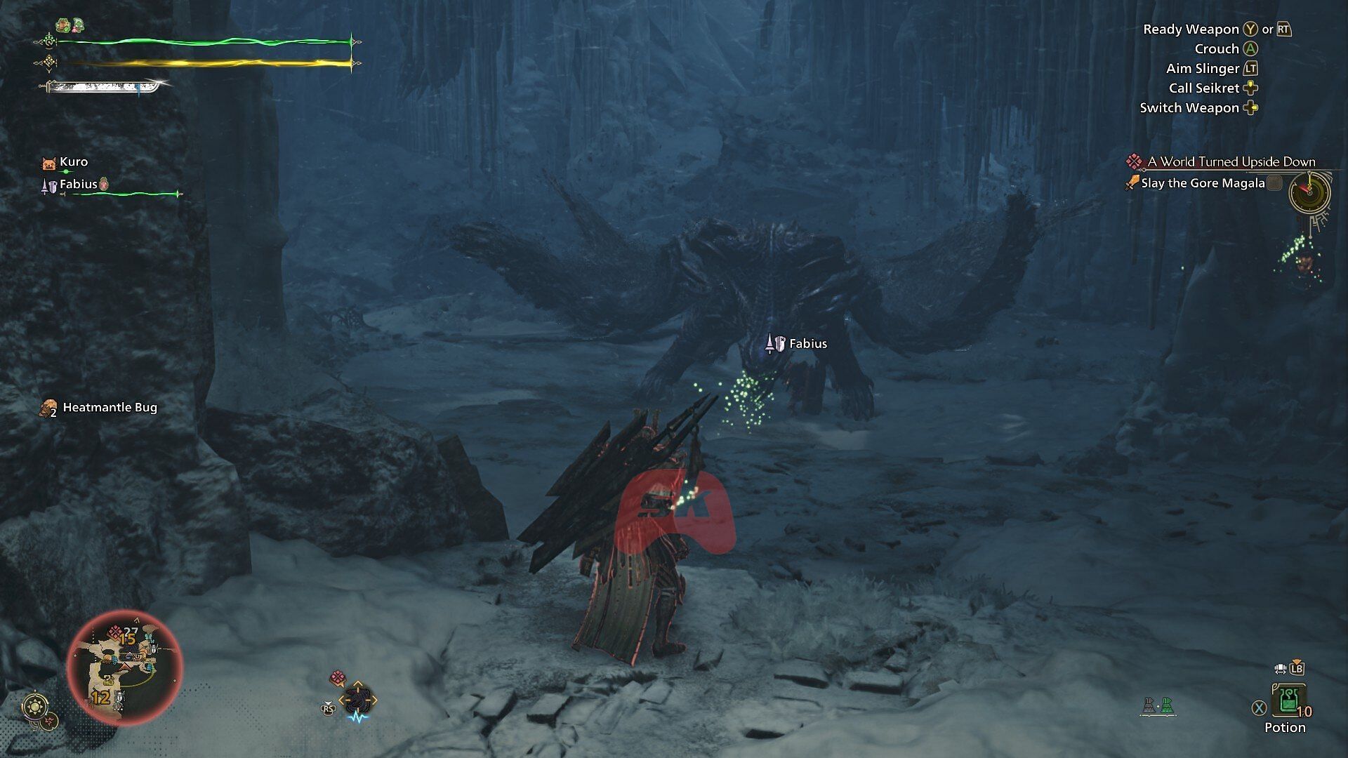 You must defeat Gore Magala (Image via Sportskeeda Gaming, Capcom)