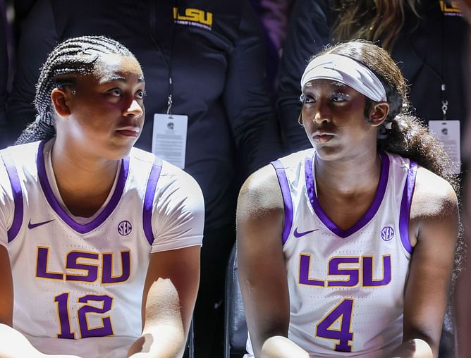 WATCH: Flau'Jae Johnson comforts emotional Mikaylah Williams after crucial miss in OT loss vs Alabama