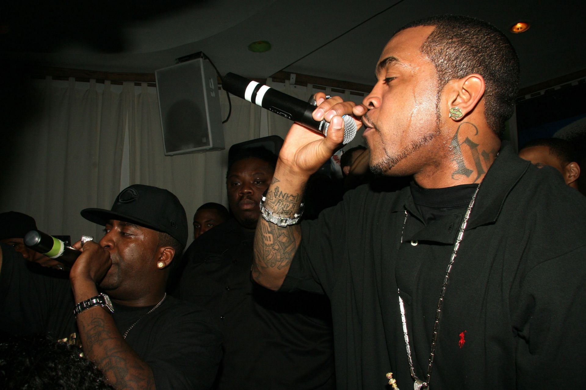 Bacardi Mojito Music Cafe Hosts Lloyd Banks Album Release Party for &quot;Rotten Apple&quot; - Source: Getty