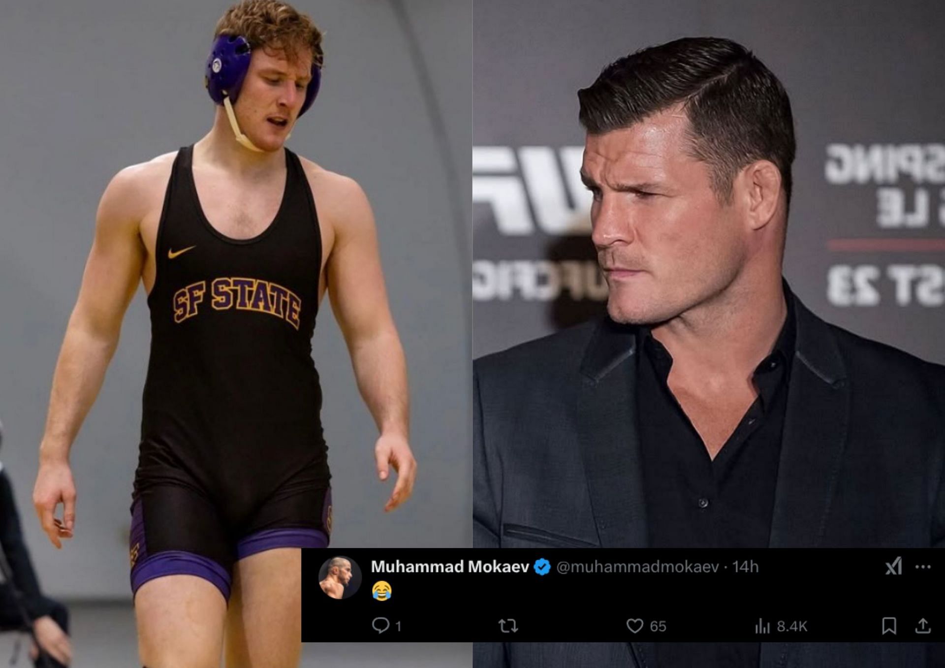 Callum Bisping quipped in response to Michael Bisping