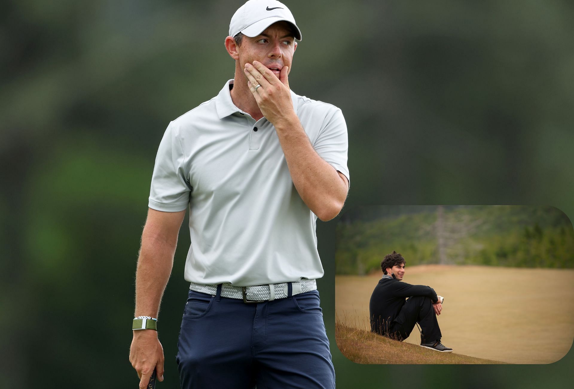 Rory McIlroy and Alan Shipnuck ( via Getty images)