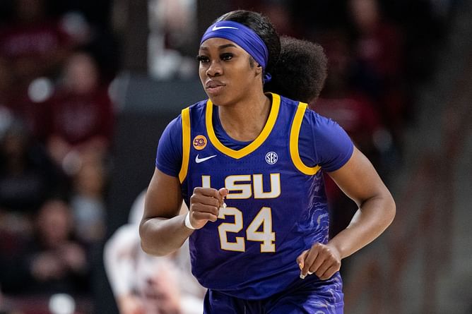 LSU’s Aneesah Morrow adores ex-teammate Angel Reese’s glamorous look