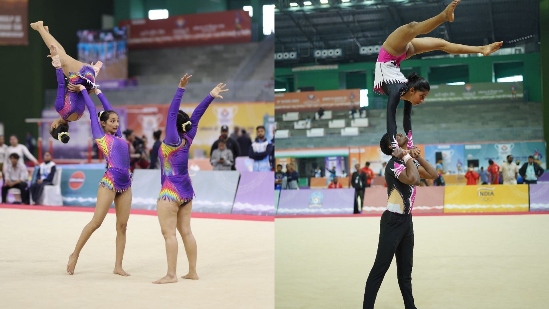 National Games 2025 Gymnastics: Maharashtra dominates medal tally on day 4; clinches five gold medals (Image via National Games)