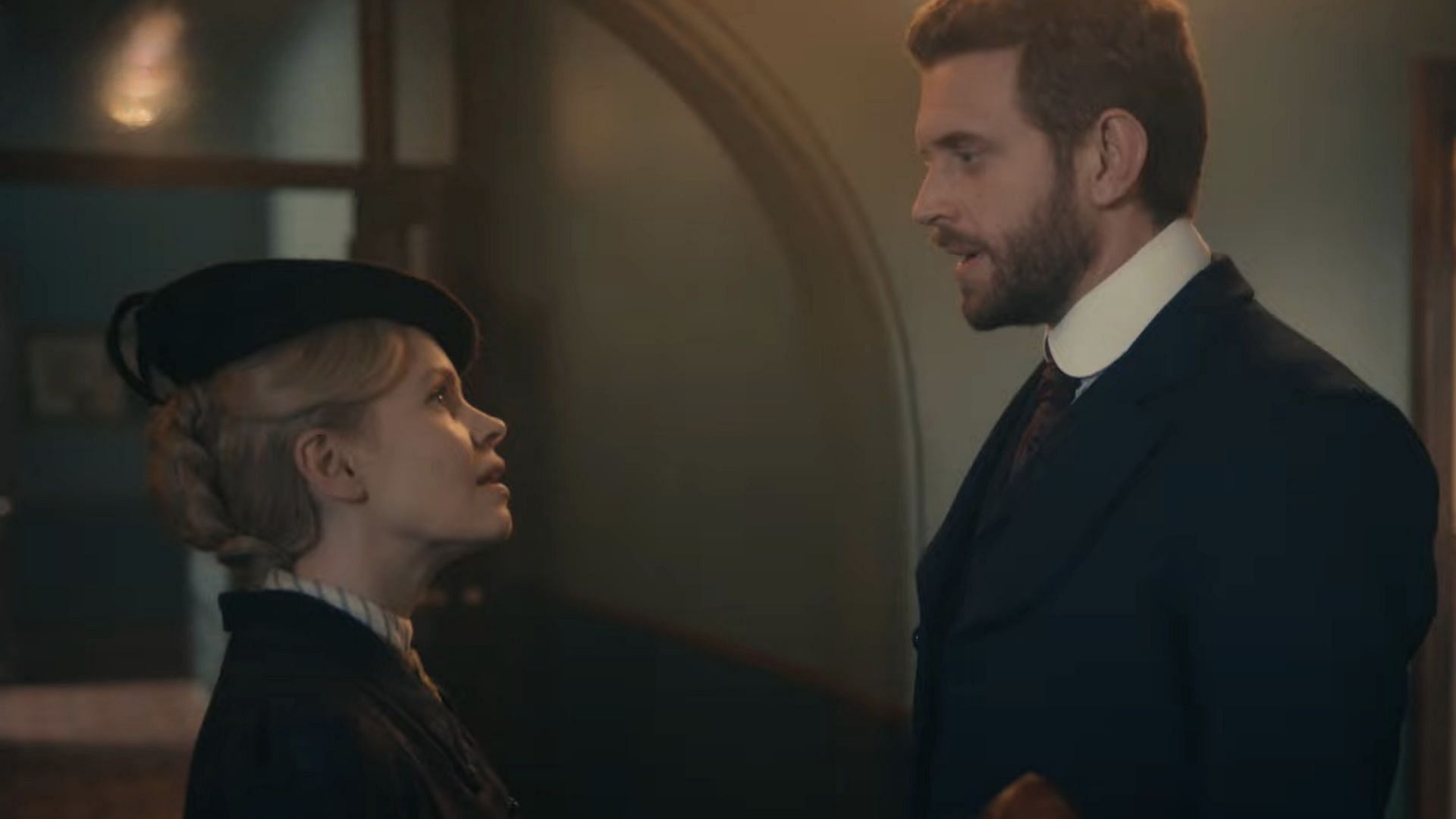 Eliza and Alexander (Image via Youtube / MASTERPIECE PBS)