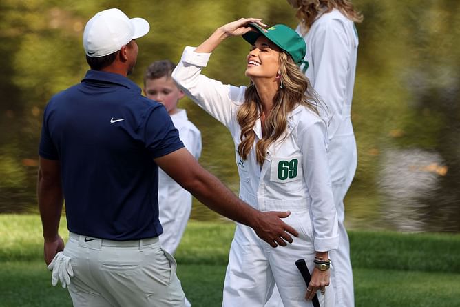 Brooks Koepka’s wife Jena drops animated reaction to fan warning her about the LIV star on Valentine’s Day