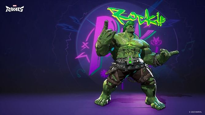 Marvel Rivals announces Punk Rage skin for Hulk