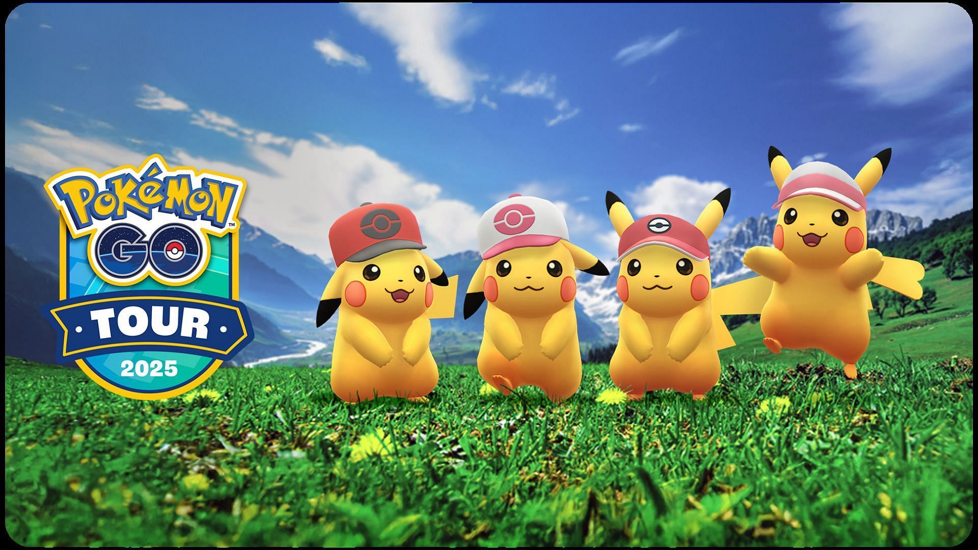 Costumed PIkachus will also be available during Pokemon GO Tour 2025 (Image via Niantic)