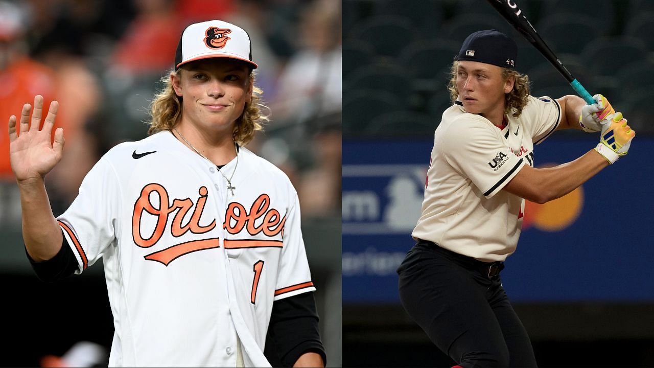 Jackson Holliday &amp; brother Ethan reveal their favorite MLB players now ft. Francisco Lindor, Gunnar Henderson (Source: Getty)