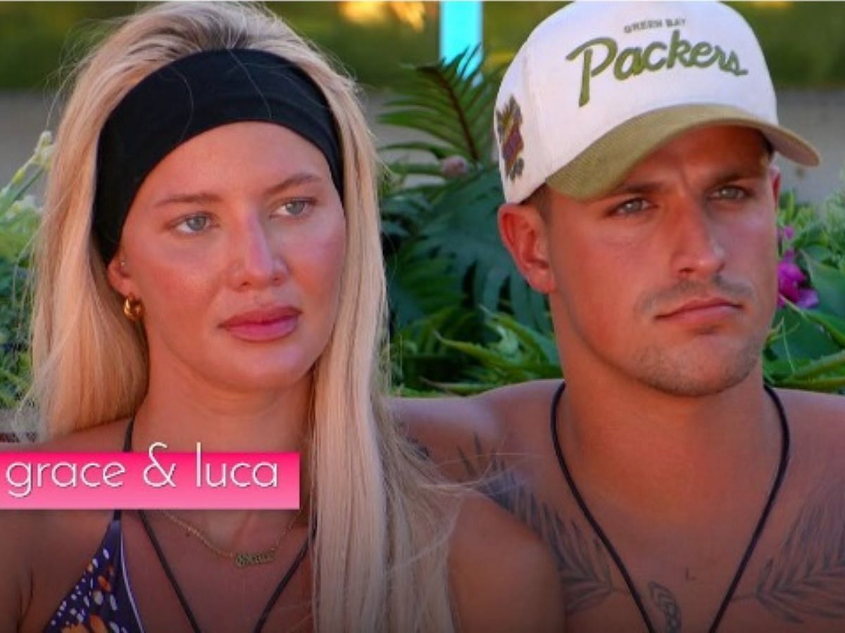 Grace and Luca from Love Island: All Stars