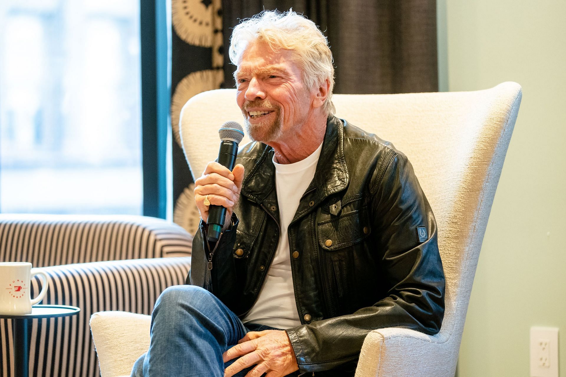 Sir Richard Branson Attends Virgin Hotels New Orleans Ribbon Cutting - Source: Getty