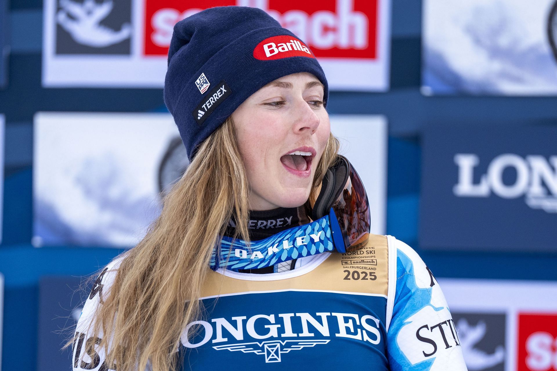 Mikaela Shiffrin at the FIS Alpine World Ski Championships - Women&#039;s Team Combined - (Source: Getty)