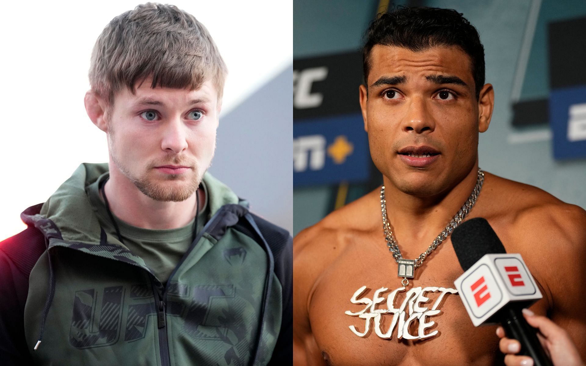 Bryce Mitchell (left) and Paulo Costa (right) have both extensively competed in the UFC [Images courtesy: Getty Images]