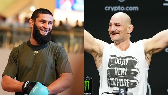 “He was choking him out” - Ex-UFC champion shares astounding speculation about Sean Strickland’s training sessions with Khamzat Chimaev