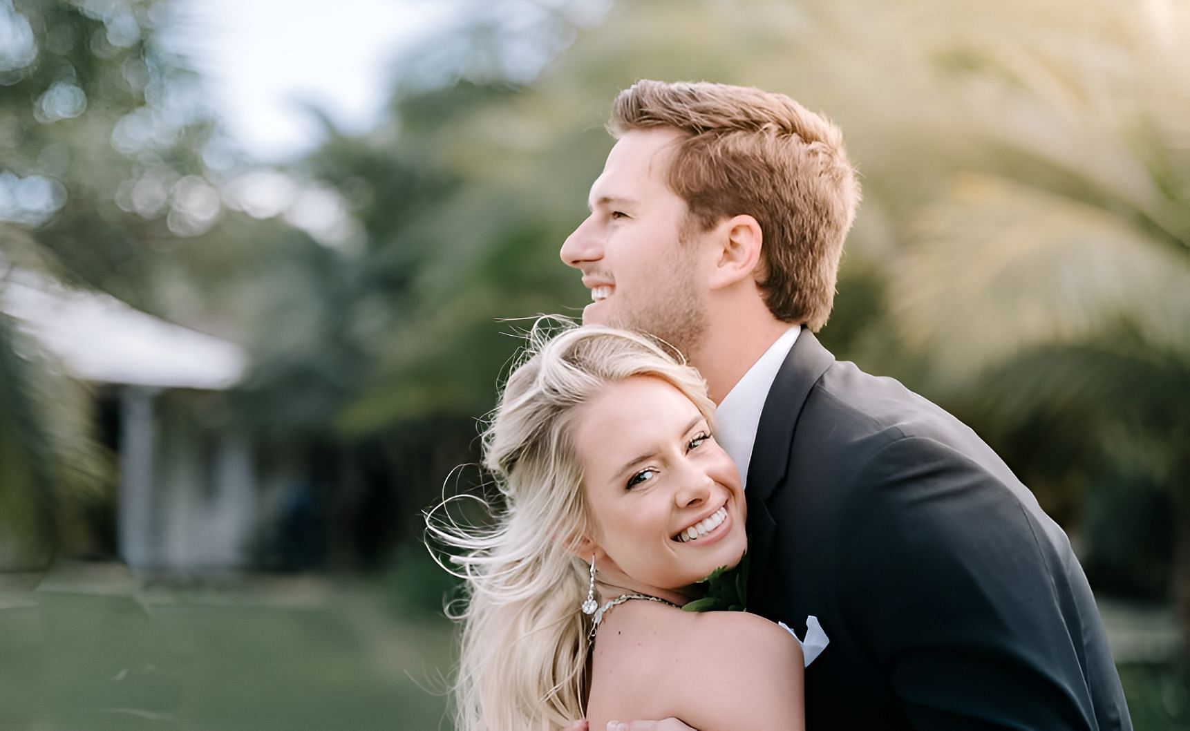 Marissa Gilliland turns heads in black off-shoulder bodycon dress for Valentine