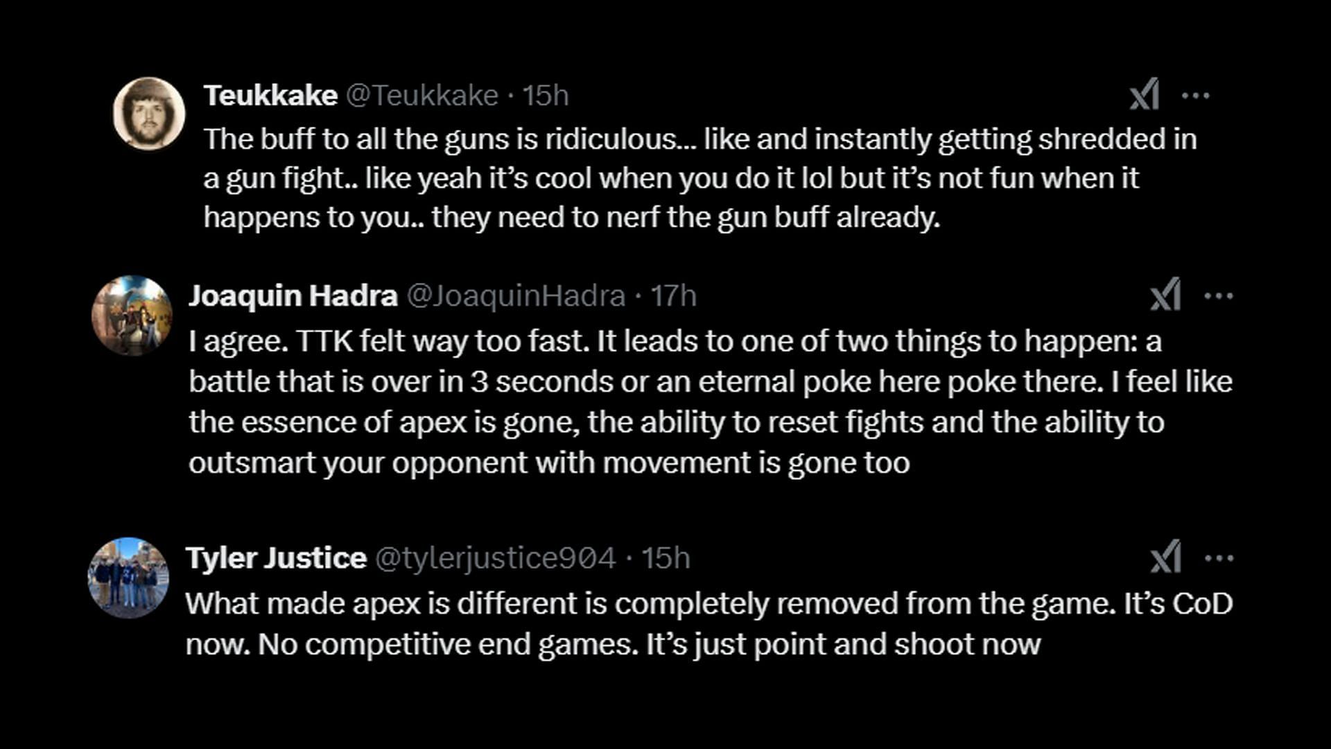 More comments from the community (Image via X || @rivaLxfactor)