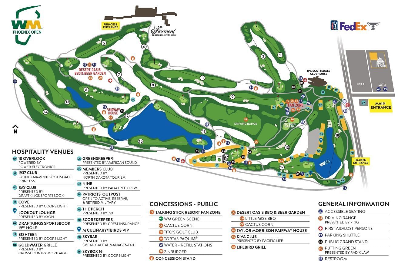 WM Phoenix Open 2025: Date, Time &amp; Location, Tee Times, Leaderboard, Field List and Course Details