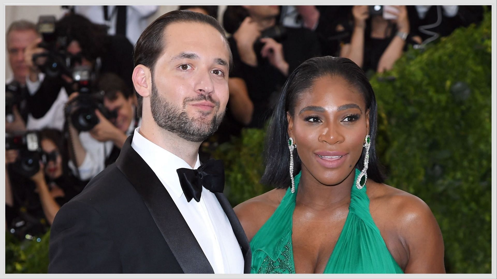 Serena Williams and Alexis Ohanian (Image via GETTY)