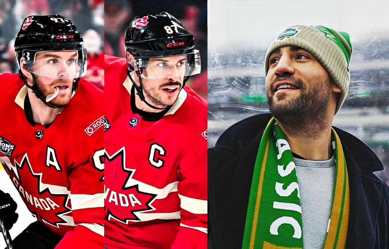 Paul Bissonnette calls hockey the &quot;greatest sport&quot; after USA-Canada game at 4 Nations (Source: IG/ @nhl, @biznasty)