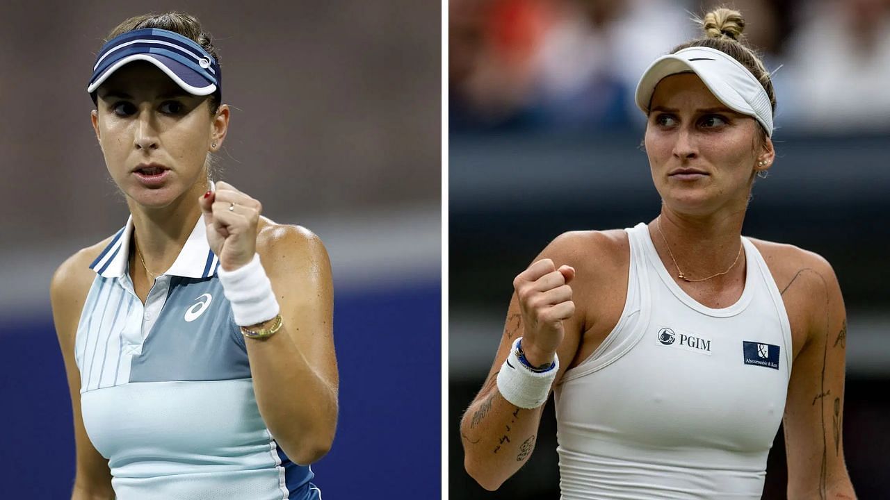 Belinda Bencic and Marketa Vondrousova will meet each other in the rematch of Tokyo Olympics final (Image credits: Getty)