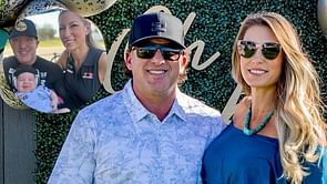 Tony Stewart gives a knee-slapping response to fan asking the whereabouts of his wife and new mom Leah Pruett