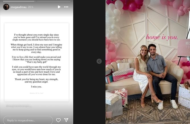Matthew Gaudreau's wife Madeline shares special three-word message for late husband as she posts throwback couple picture