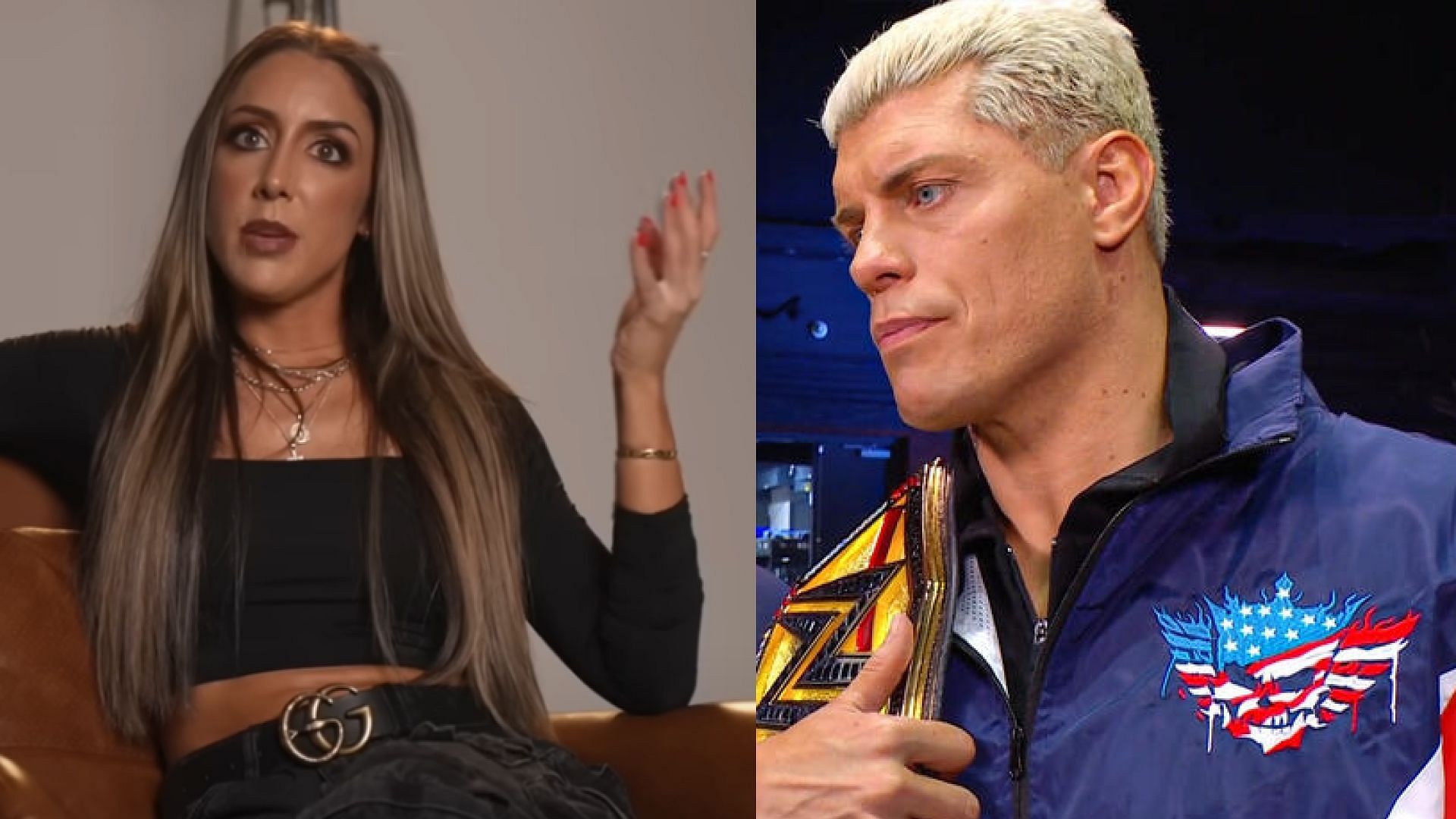 Britt Baker and Cody Rhodes