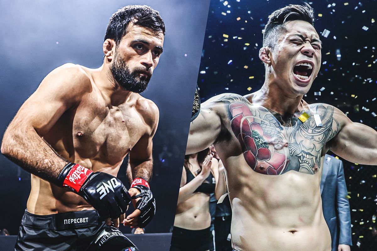 Shamil Gasanov and Martin Nguyen - Photo by ONE Championship