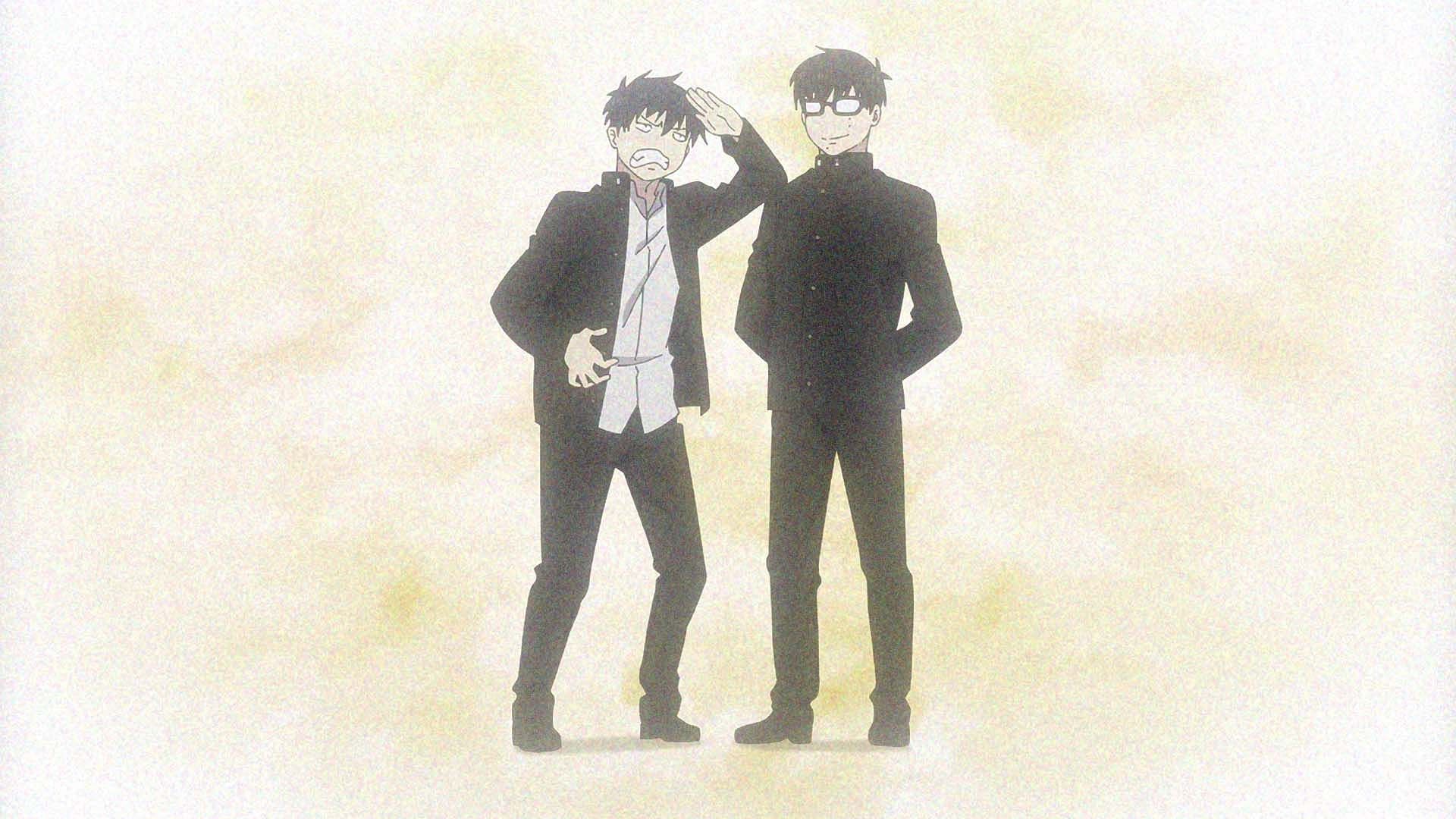 Rin and Yukio (image via A-1 Pictures)