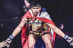 Superlek says he's elated to have a big target on his back as a two-sport world champion: "I don't mind it"