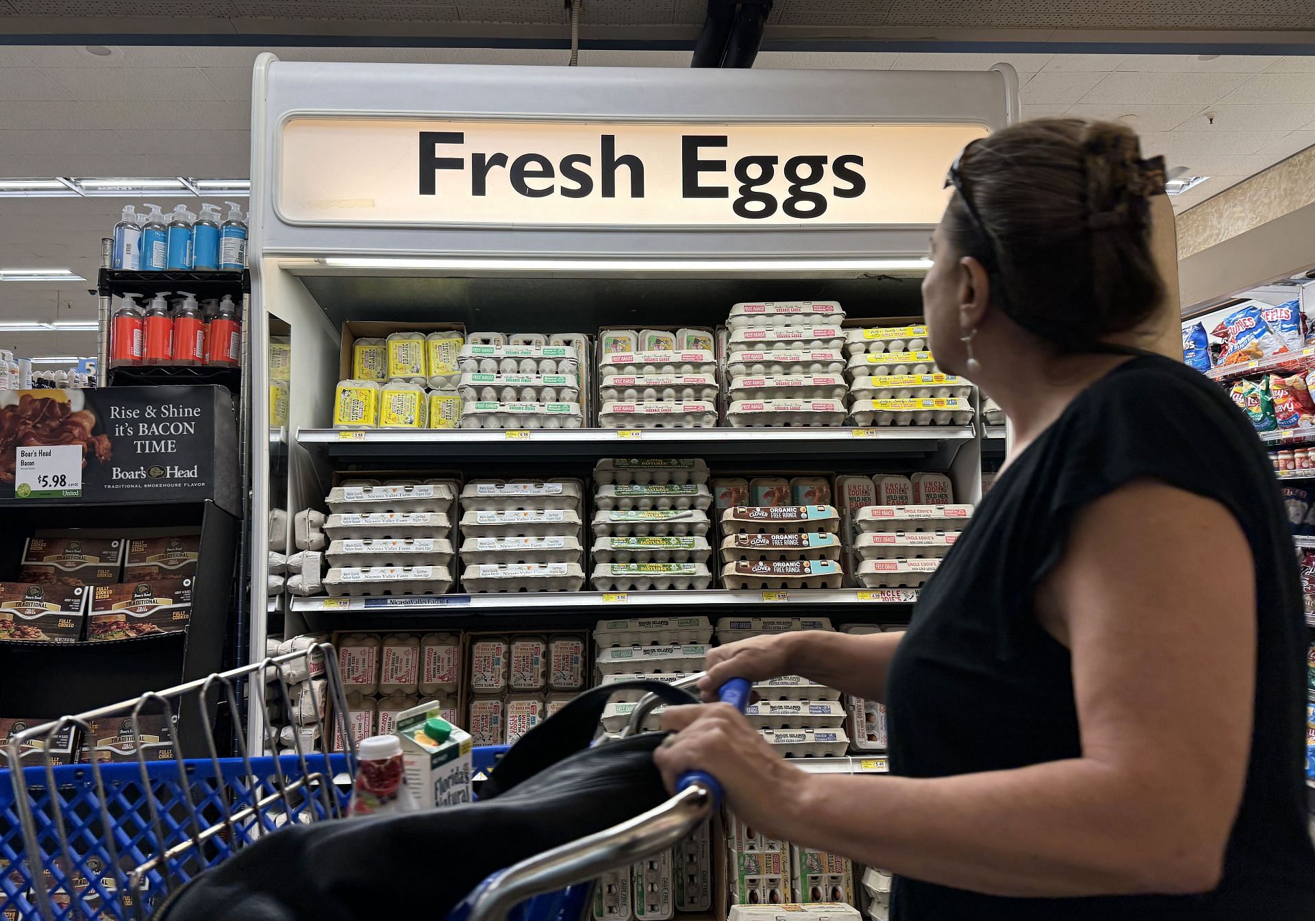 Trader Joe&#039;s limits one dozen eggs per customer daily - Source: Getty