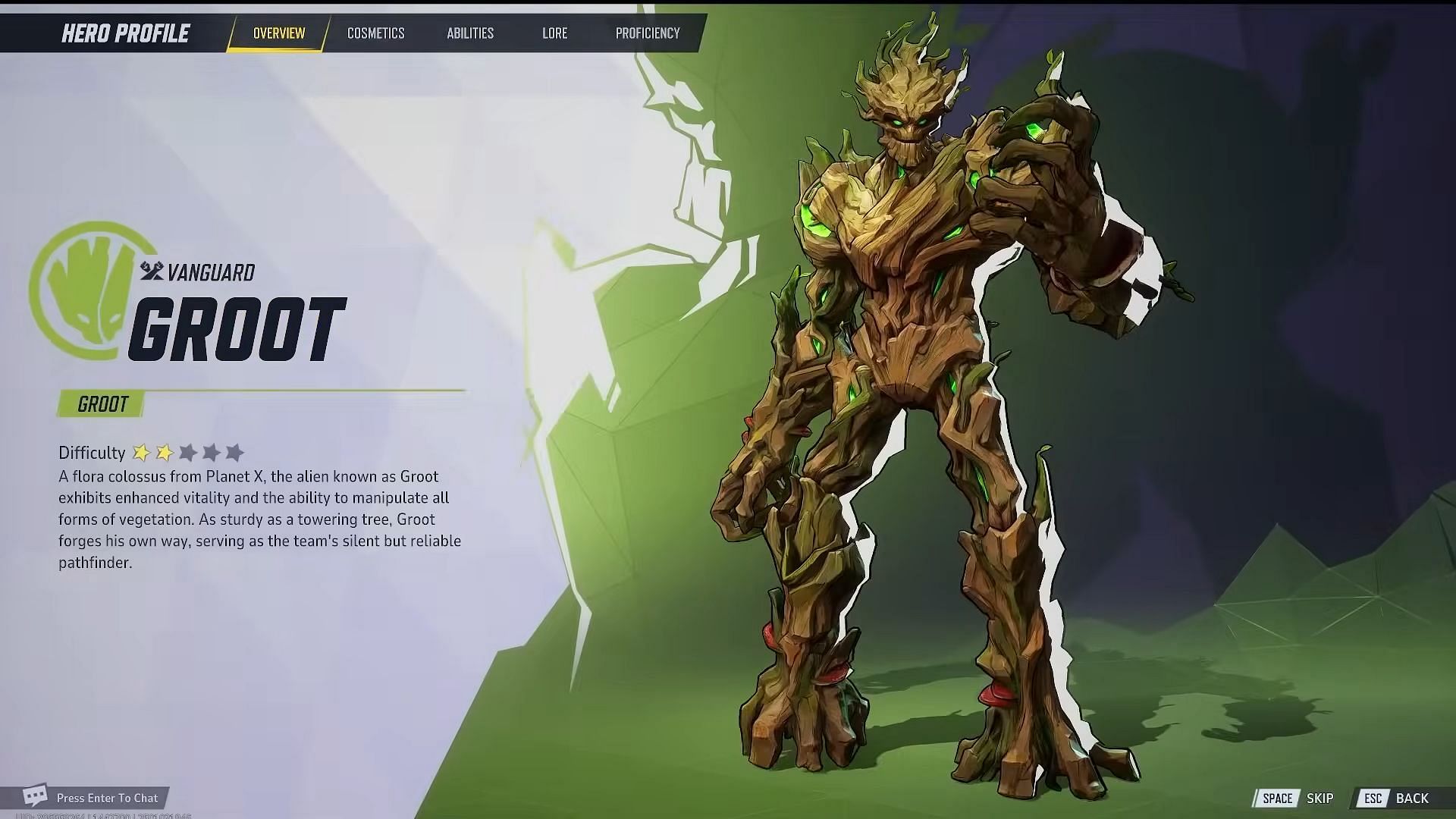 Groot in Marvel Rivals (Image via NetEase Games)