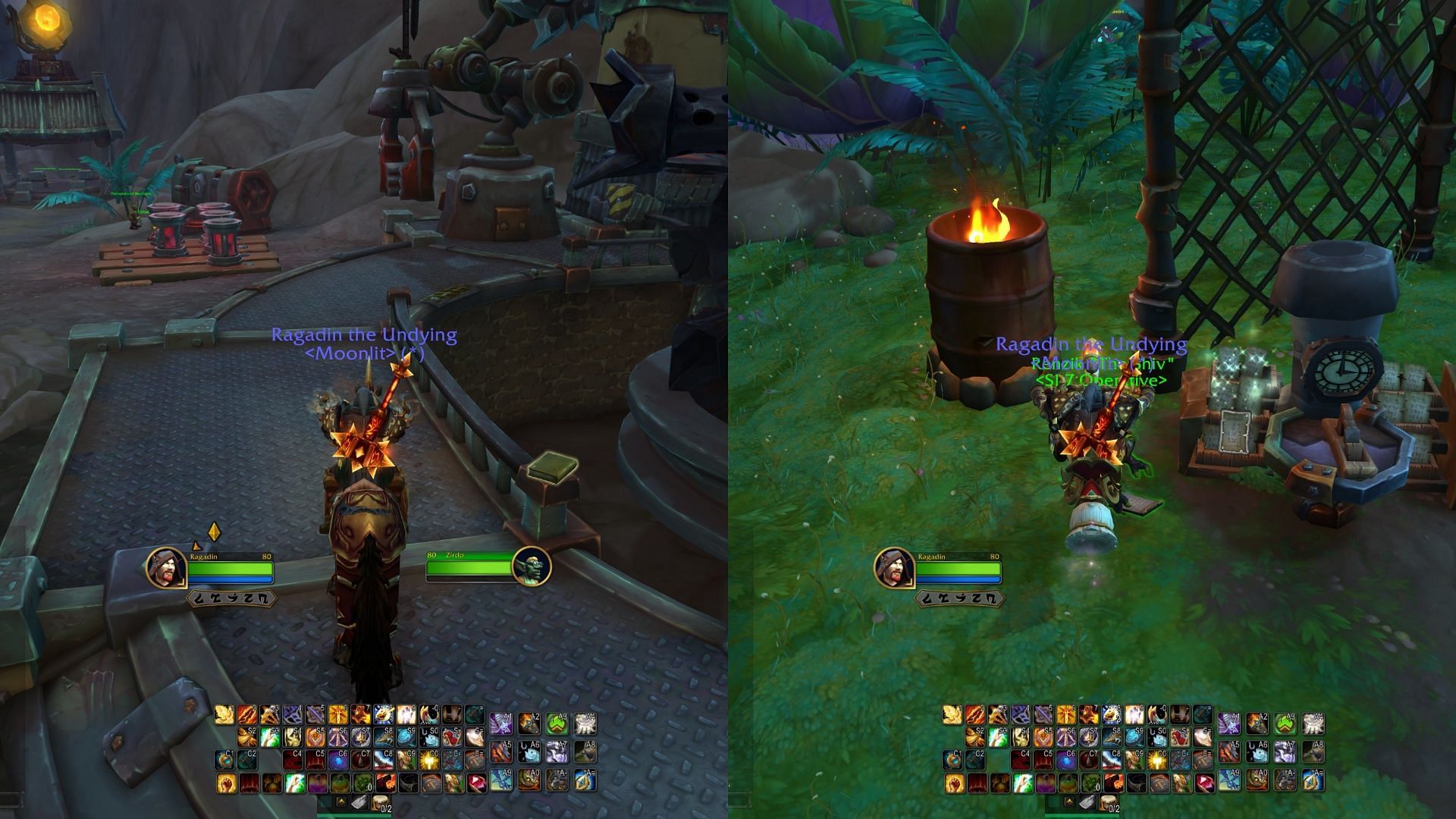 Left: A lore item, that will be useful for an achievement later. Right: The quest item you need (Image via Blizzard Entertainment)