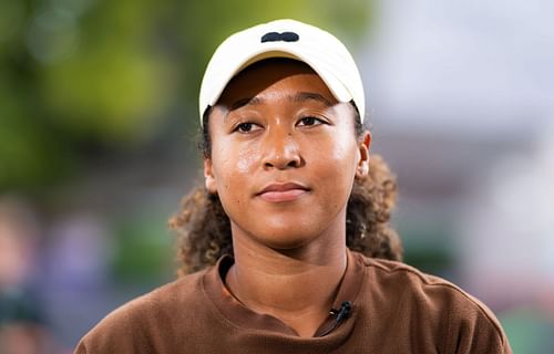 Naomi Osaka speaking at the Ecotrans Ladies Open Berlin 2024 - Source: Getty