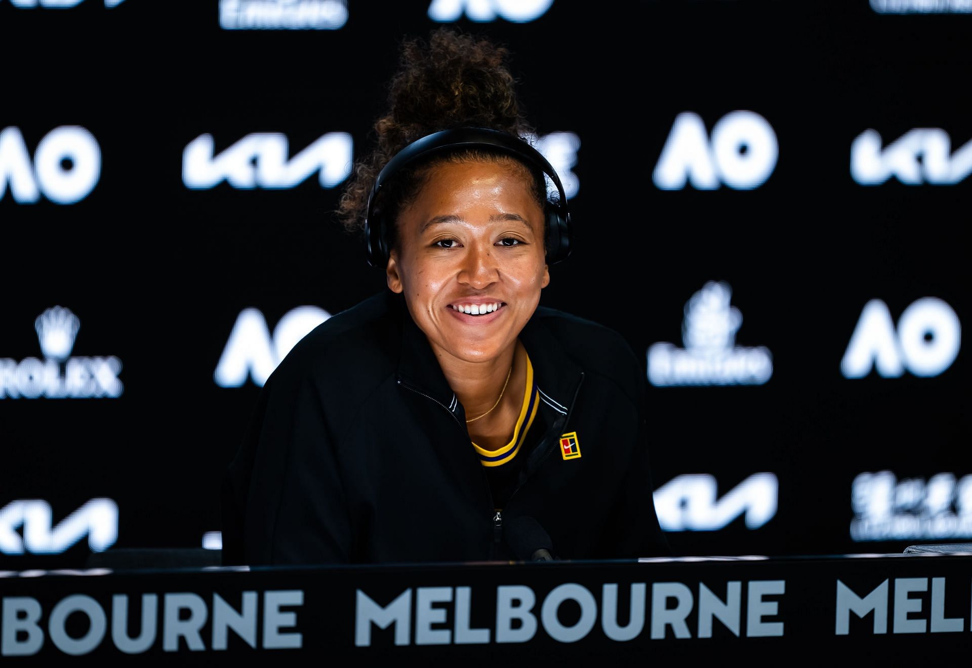 Naomi Osaka at the Australian Open 2025. (Photo: Getty)