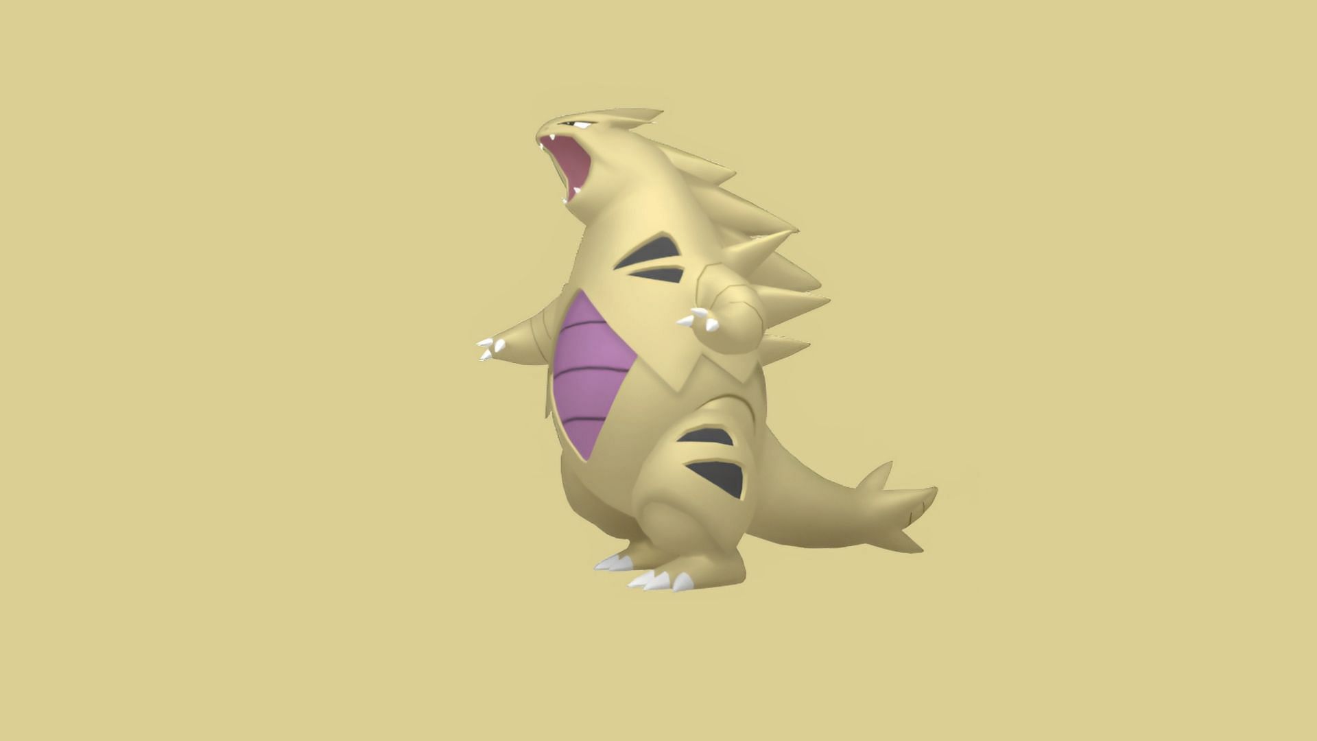 Shiny Tyranitar (Image via The Pokemon Company)