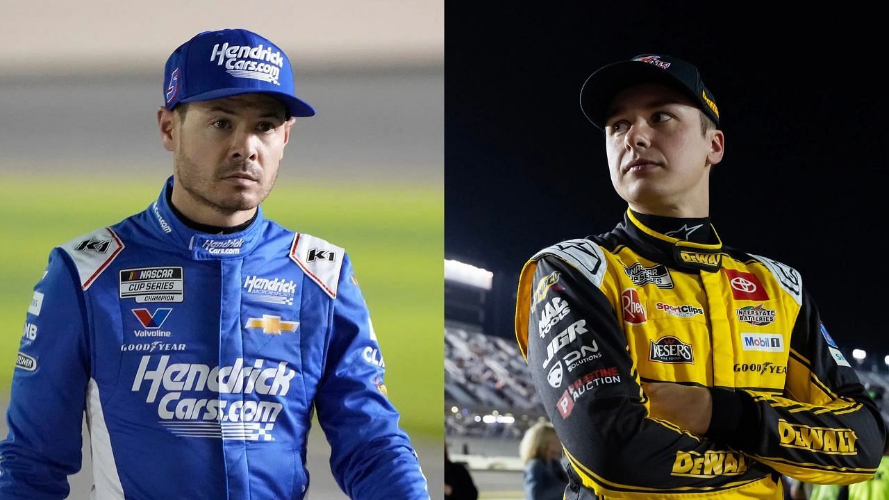 Kyle Larson and Christopher Bell