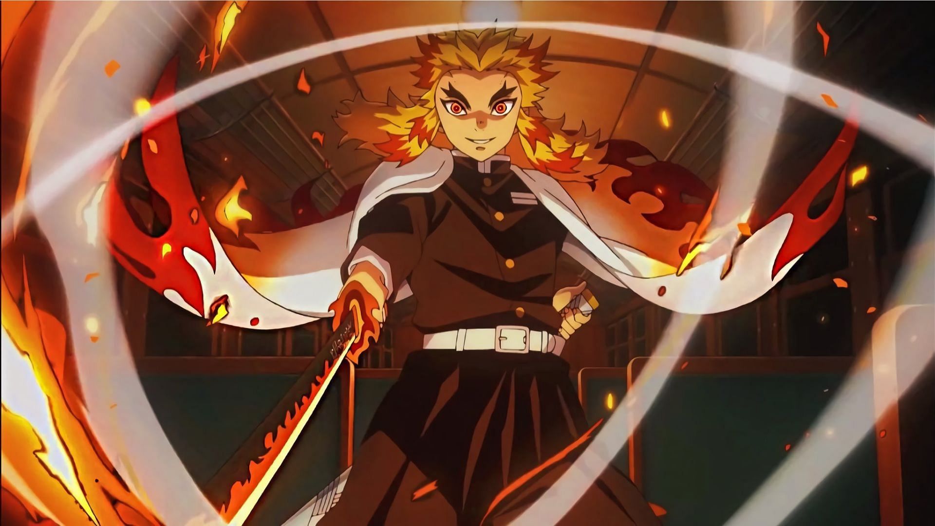 A still of Rengoku (Image via Ufotable Studio)