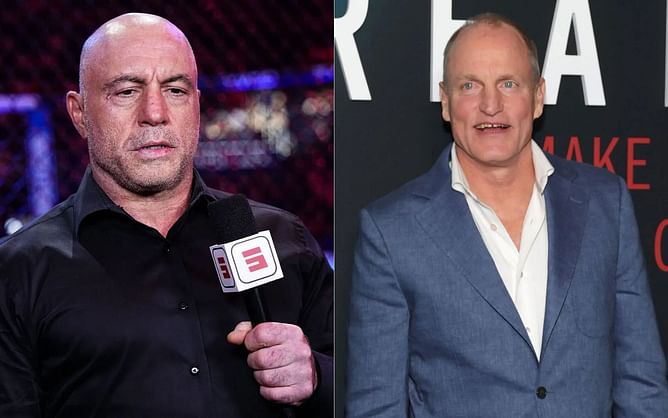 Joe Rogan and Woody Harrelson dive into how global conflicts fuel the wealth of the elite: "War makes people really rich"