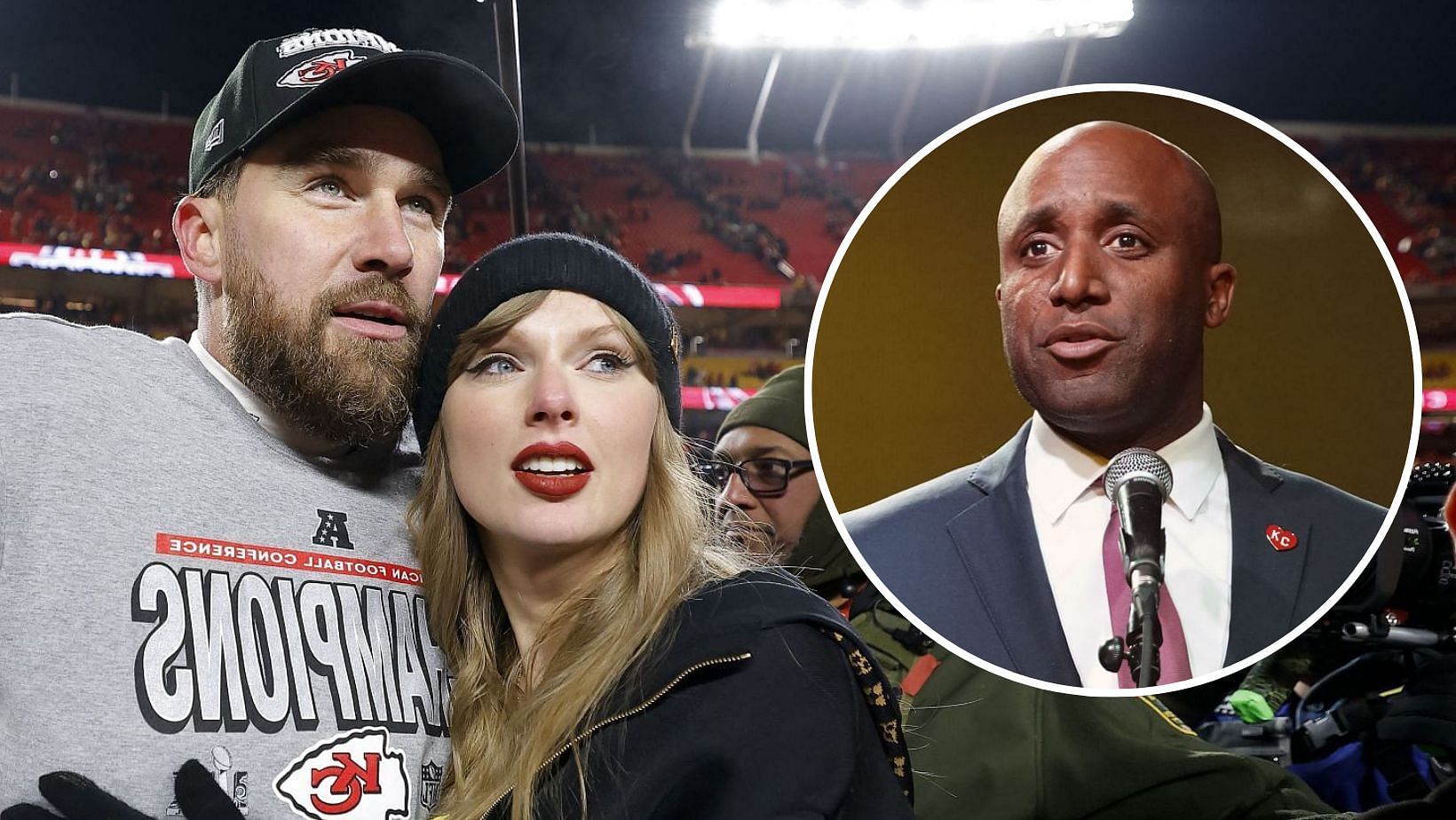 Quinton Lucas expresses interest in officiating Travis Kelce and Taylor Swift