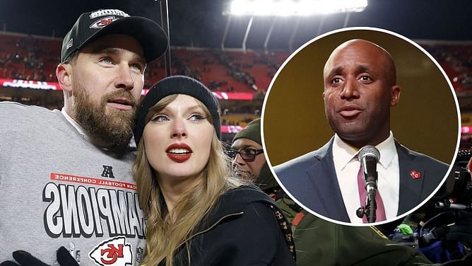 KC Mayor Quinton Lucas expresses interest in officiating Travis Kelce and Taylor Swift's wedding