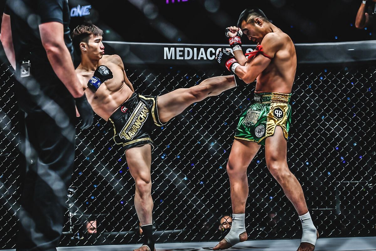 Tawanchai (left), Petchmorakot (right) [Photo via ONE Championship]